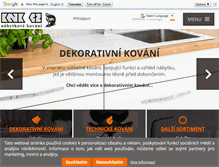 Tablet Screenshot of knk.cz